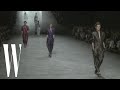 Haider Ackermann Spring 2012 - runway fashion show - W Magazine