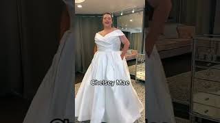 big size wedding gown
