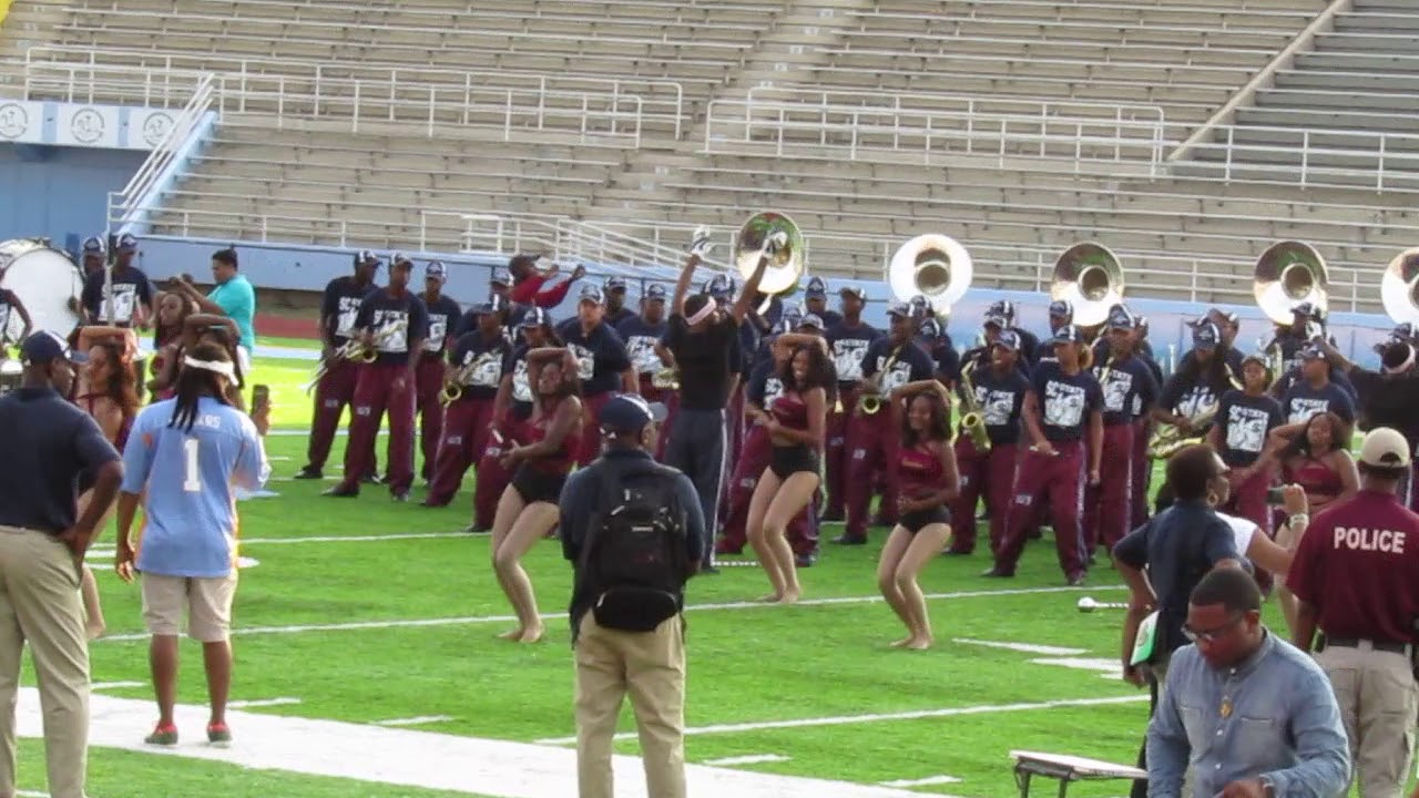 South Carolina State Marching 101 Band At The 2017 MEAC/SWAC Pep Rally ...