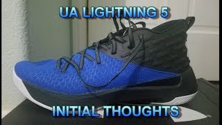 UA Lightning 5 Overview