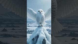 Arctic Snowy owl #shorts