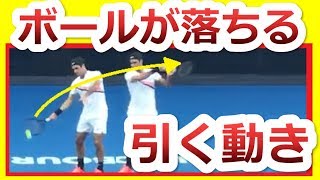 【ボール回転を増やす】押すと回転はかからない！回転がかかりやすいラケットの使い方『非常識なテニス上達理論』