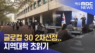 글로컬 30 2차선정..지역대학 초읽기 -R(240321목/뉴스투데이)