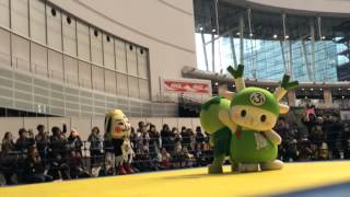 ゆるキャラ大相撲 RIZIN杯 Cブロック決勝戦 ふっかちゃんvsカッパのコタロウ