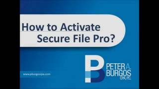 How to Activate Secure File Pro
