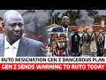 RESIGNATION of RUTO, TROUBLE as GEN Z send WARNING to GOVERNMENT within 24 HOURS, Secret DETAILS