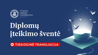 VDU diplomų įteikimo šventė 2021 06 22 / Didžioji salė