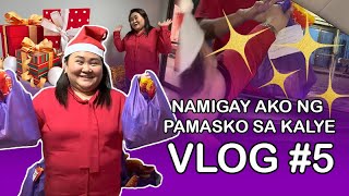 NAMIGAY AKO NG PAMASKO SA KALYE I #MYVLOGMAS I Purple A Vlog