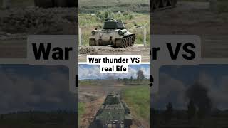 war thunder VS real life #warthunder #videogames #gaming #gaijinentertainment #shorts