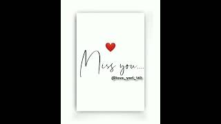 Miss You Status|| Sad love status|| brikan status||Miss You status|| sad song||sad song status#Short