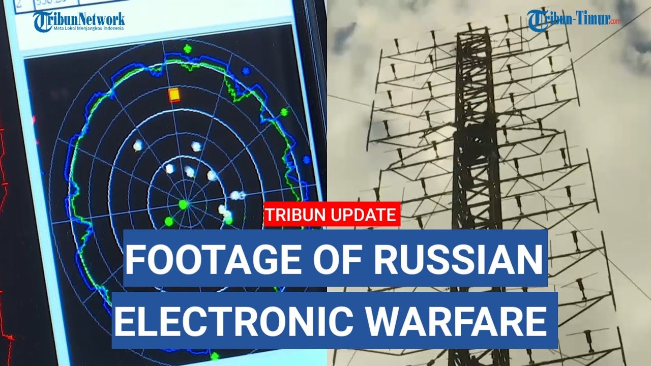 Russia Published Footage Of Electronic Warfare Troops In Ukraine - YouTube