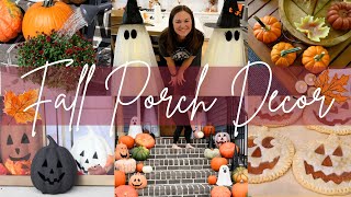 NEW Halloween Fall Decor Ideas! Cozy Fall Porch Decor! DIY Halloween Fall Home Decor