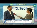 amid the major tech lay offs hcl tech promises to hire 30 000 in 2023 c vijaykumar at wef