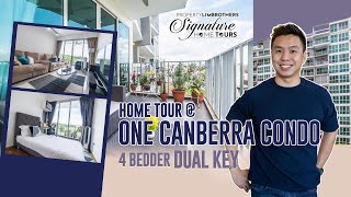 One Canberra | Rare 4-Bedder Dual Key EC | $1.44M | D27 | Singapore Home Tour | Melvin Lim