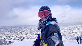 【2025年2月15日】ドカ雪の中→伊ノ沢市民スキー場に来たらビックリ😳 北海道旭川市✨ Asashikawa city in Hokkaido