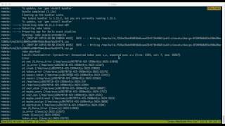 ExecJS::RuntimeError: SyntaxError: Unexpected token punc