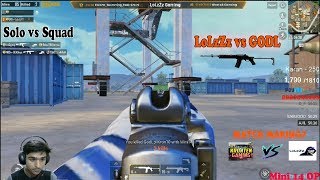 LoLzZz vs Kronten's squad [GODL]  | INSANE Solo Squad Wipe! |Matchmaking/Streamsniping/hacking?