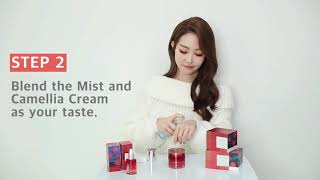 JEJUINDI CAMELLIA CREAM How to use? _  Eng Sub