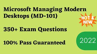 Microsoft Desktop (MD-101) Exam Dumps \u0026 Questions [Practice tests 2023]