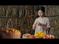 Making Delicious Dishes From Persimmons - Harvest Persimmons - Gardening | Lam Anh New Life