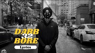 Mere Dabb 32 Bore Thalle Kaali Car Ae Lyrics - Shubh | We Rollin