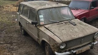 Starting VAZ 2103 after 9 Years + Test Drive