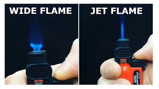 Wide Flame Butane Lighters - Blazer Products