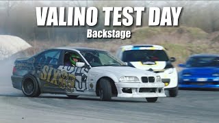 Backstage of VALINO Tires test day