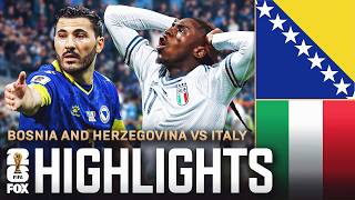 Bosnia and Herzegovina vs. Italy | FIFA World Cup 2026™ UEFA Qualifiers Highlights ⚽ FOX Soccer