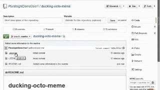 GitHub Tutorial 04 README, gitignore, and Live Editing