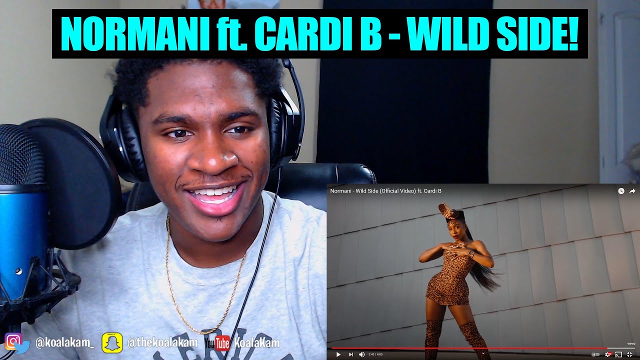 My FIRST Time Listening! Normani - Wild Side (Official Video) Ft. Cardi ...