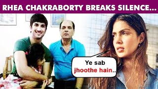 Rhea Chakraborty REACTS To Sushant Singh Rajput's Father's Case, Claims It False To Supreme Court