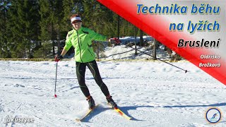 Jakuszyce - Oldřiška Brožková  – technika běhu na lyžích – bruslení | Skate style analysis
