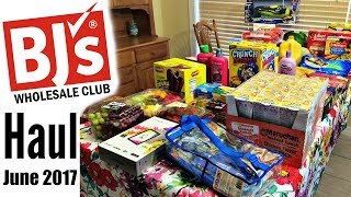 BJ's Wholesale Grocery \u0026 More Haul 2017