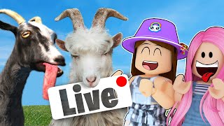 🛑 LIVE - O JOGO DAS CABRAS MALUCAS (Goat Simulator 3)