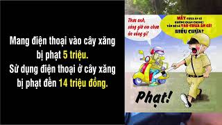 Luật mới chỉ có Tại Việt Nam - phạt 5 triệu nếu mang điện thoại vào cây xăng, 14 triệu nếu sử dụng