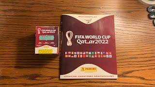 Full Box Opening & Binder Review! 2022 Panini World Cup Qatar Sticker Review