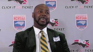 NCHSAA Football Championships - Northeastern Eagles Coach Antonio Moore