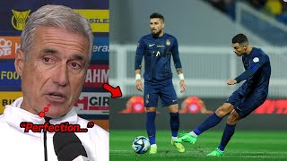 Al Nassr Coach Reaction to Ronaldo’s Hat trick vs Abha