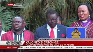 Kalonzo's Catch - 22: Wiper place in Azimio in question; Kalonzo says he will go for presidency