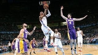 Kevin Durant and Russell Westbrook Combine to Dominate the Lakers