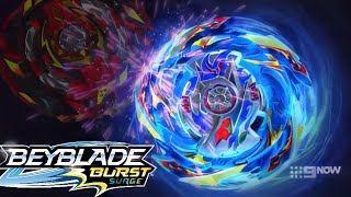 Beyblade Burst Surge Episode 17 Shu \u0026 Valt vs Hyuga \u0026 Hikaru 「English Dub」