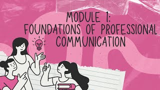 Module 1: Foundations of Professional Communication