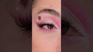 Valentine’s makeup💕 #makeup #valentinesmakeup #макияж #maquillaje #makeupartist #eyemakeup