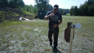 Pistol Shooting. range theatrics