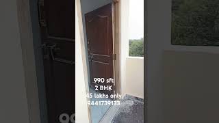 990 Sft 2 BHK Brand new flat Sale|Car parking |Jeedimetla |Apurupa colony SBI loan|45 lakhs only