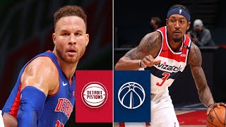 Detroit Pistons vs. Washington Wizards | 2020 NBA Preseason Highlights