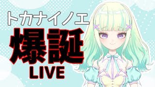 【Vtuber】トカナイノエ爆誕配信【自己紹介】