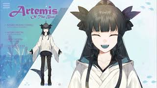 Live2d Showcase : Vtuber Artemis of the Blue [Iron Vertex][Mid 2020]