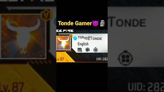 Tonde Gamer uid 🗿😈❤️#tondegamer #freefire #shorts #short #freefireshorts